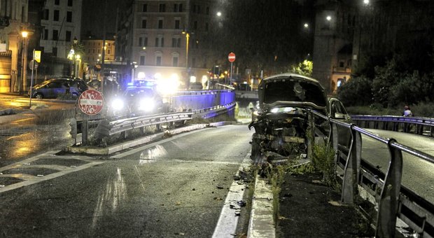 L'incidente di martedì sera in Corso d'Italia