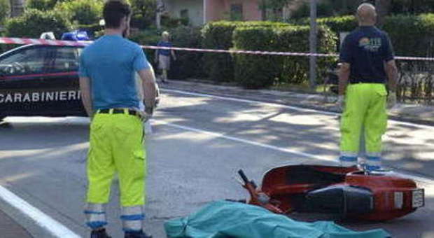 Il luogo dell'omicidio di Mario Guidotti a Viareggio