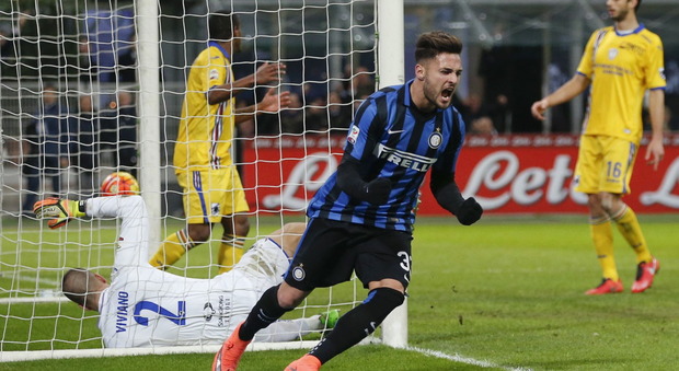 Inter-Sampdoria 3-1 Mancini fa tris davanti a Mourinho e scavalca la Roma