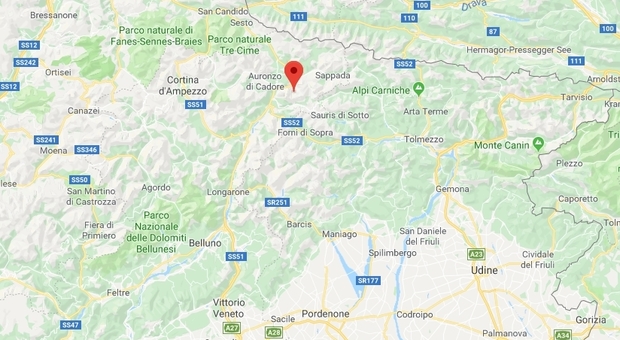 Terremoto sulle Dolomiti, paura a Cortina e Belluno
