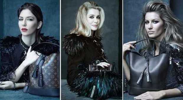Sofia Coppola, Catherine Deneuve e Gisele Bündchen per Vuitton