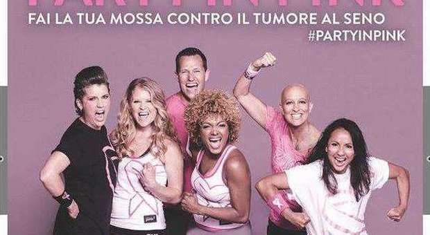 Tumore al seno, zumba&musica a Roma per finanziare la prevenzione