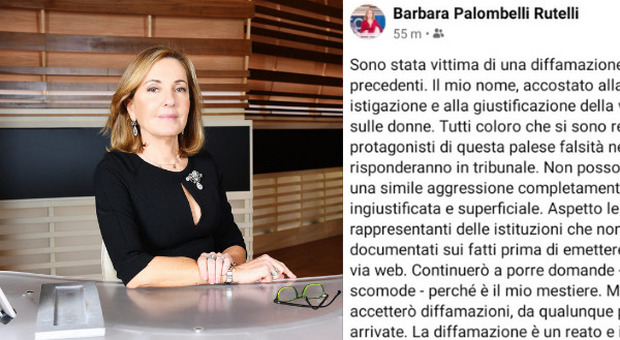 Barbara Palombelli: «Io vittima di diffamazione senza precedenti. Aspetto delle scuse»