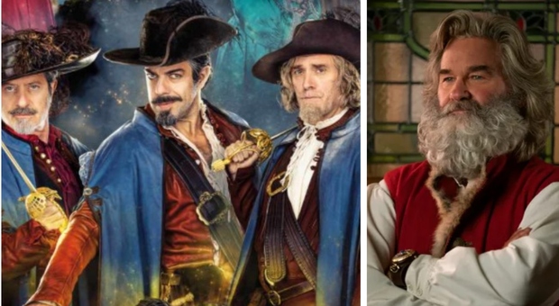 Film di Natale, D'Artagnan in poltrona duella con Santa Claus: tv tra commedie, thriller e drammi
