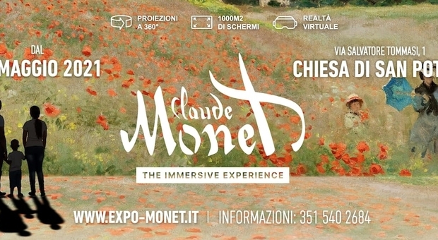 Monet, the Immersive Experience a Napoli