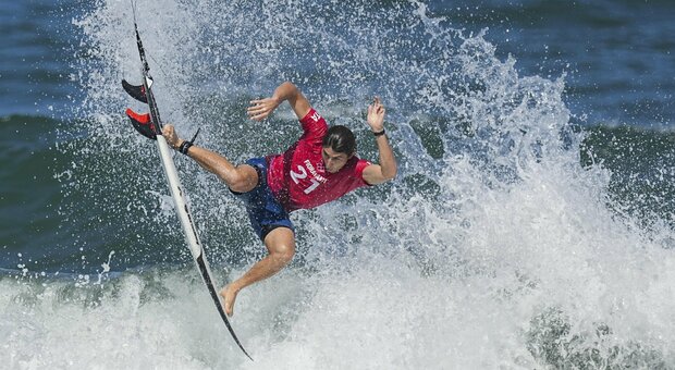 Surf, Leonardo Fioravanti da Santa Marinella all'argento nella World league alle Hawaii