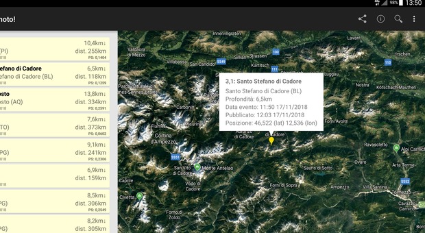 Terremoto sulle Dolomiti, paura a Cortina d'Ampezzo e Sappada
