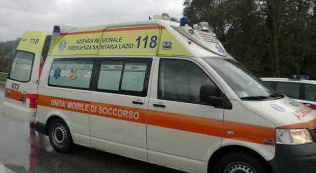 Cassino, uomo investito da un'auto: trasportato in ospedale in gravi condizioni