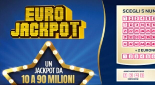 Eurojackpot, la fortuna bacia Rovigo: centrato un 5+1 da 1,4 milioni