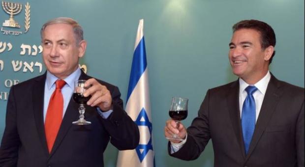Il capo del Mossad, Yossi Cohen, con il premier israeliano Netanyahu
