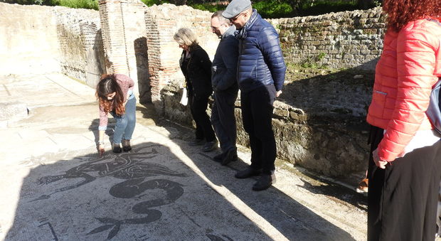 Successo di visitatori per il "Week end della Cultura” alle Terme romane di via Terracina