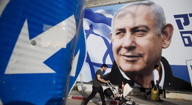 Un manifesto con Netanyahu