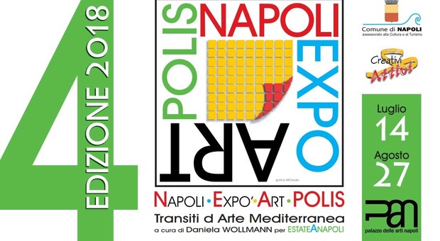 L'arte non va in vacanza: al Pan c'è il Napoli Expo' Art Polis