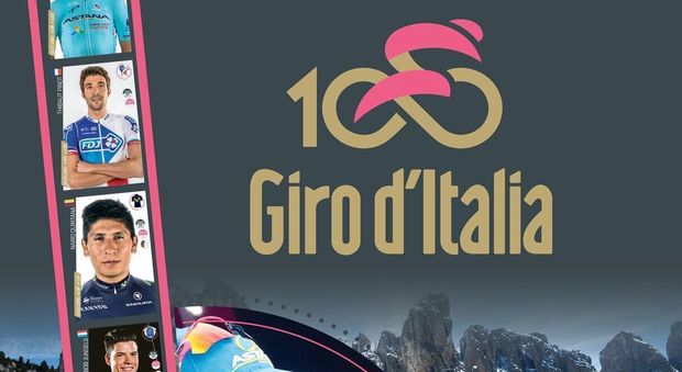 Giro d'Italia, collezione della Panini con i protagonisti dell'edizione n° 100