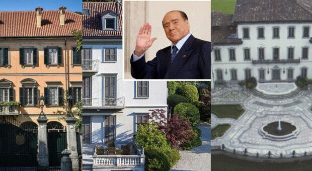 Berlusconi, le ville divise tra i 5 figli: che fine faranno? Pier Silvio vuole Villa Zeffirelli, Marina Villa Campari, a Barbara Macherio, Arcore non si vende