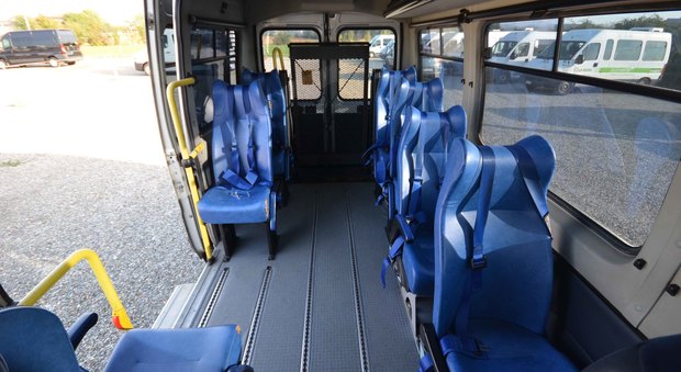 un bus per il trasporto disabili