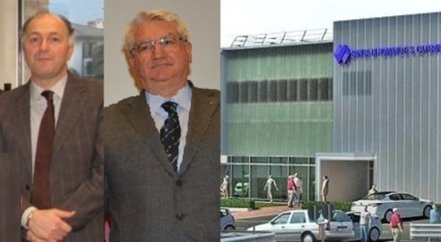 Il direttore Simonetto, il presidente Martini e la sede di Bassano Banca Credito Cooperativo