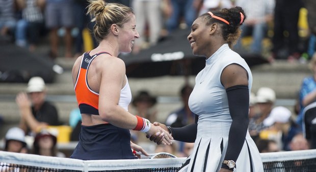 Auckland, dopo quattro mesi ritorno vincente di Serena Williams