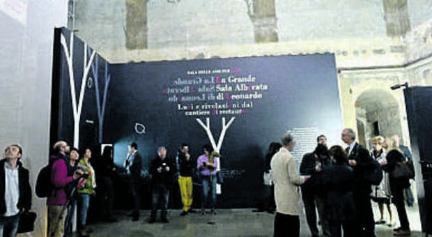Expo, dopo il restauro riaperta al pubblico la Sala delle Asse di Leonardo al Castello
