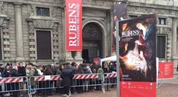Tutti in fila a Milano per vedere Rubens ​E oggi conferenza di Papetti e Lo Bianco