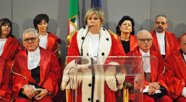 Iside Russo, presidente della Corte d'Appello di Salerno