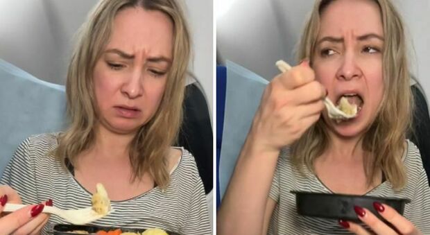 «Il peggior cibo servito in aereo sul volo Roma-Shanghai: è bastato un solo boccone, disgustoso. Ecco cos'era»