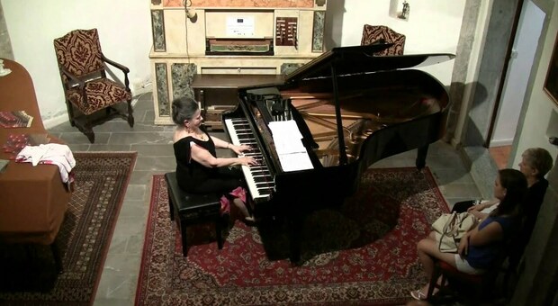 La grande pianista Marcella Crudeli