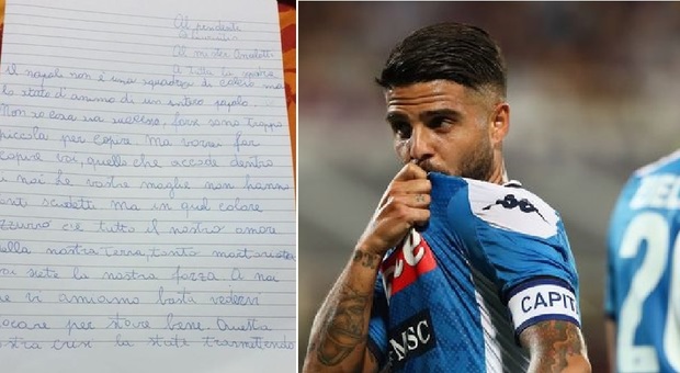 Bimba malata scrive ai calciatori del Napoli: «Siete la mia forza»