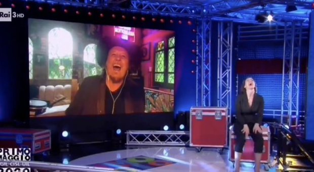 immagine Concertone del Primo Maggio: piazza vuota e star on line Vasco e Zucchero «Vi abbracciamo»
