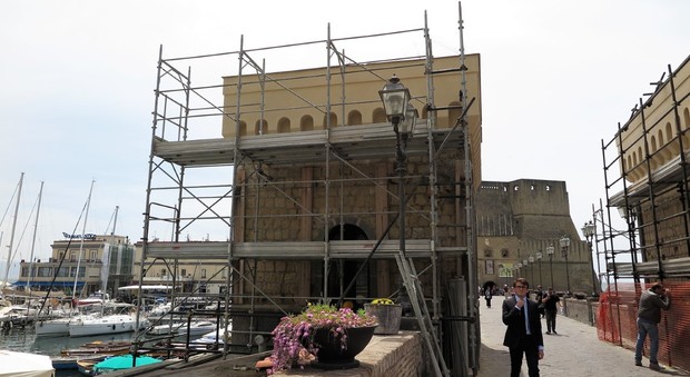 Partono i lavori di restauro e recupero dei «Torrini di Castel dell’Ovo»
