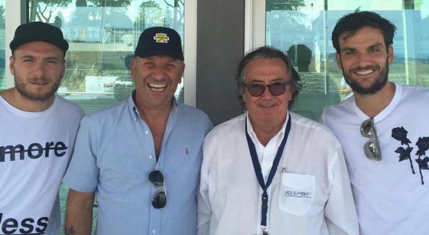 Lazio, Immobile tra record e F1 virtuale. Minardi: «Ciro è un pilota, lo aspetto a Vallelunga»