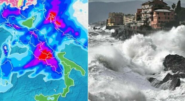 Mareggiate in tutta Italia: 3 feriti a Genova, onda anomala a Portofino. A Camogli distrutto il ristorante della serie tv "Blanca"