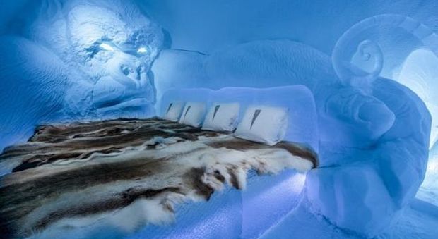 Dentro il più grande hotel di ghiaccio del mondo (che presto si scioglierà)