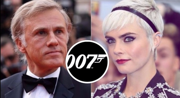 James Bond: i bookmaker scelgono Cara Delevingne come 'Bond girl', per il cattivo si punta su Christoph Waltz