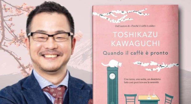 Il fenomeno editoriale da un milione di copie Toshikazu Kawaguchi oggi a Roma presenta la sua "saga" del caffè