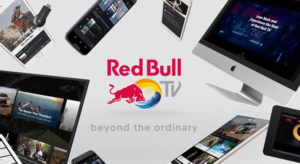 Uno screenshot della Red Bull Tv