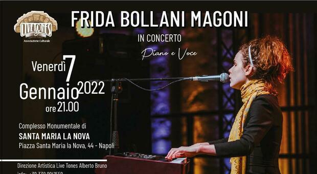 Frida Bollani Magoni live piano e voce a Santa Maria la Nova