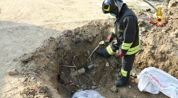 Tubo del gas rotto: intervento dei pompieri a Grisignano