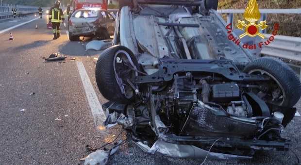 Incidente mortale in A27: scontro fra due auto, vittima una donna di Vittorio Veneto