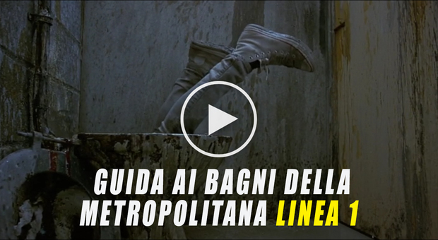Napoli, i bagni della Metro Linea 1 tra siringhe e sangue