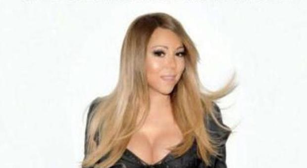 Mariah Carey supersexy: posa in giarrettiera e lingerie di pelle