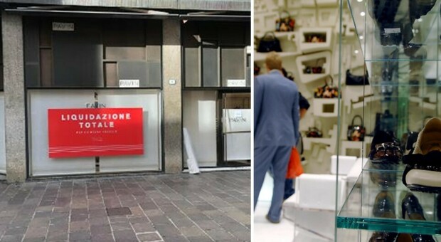 Pavin chiude il negozio di lusso sul liston: liquidazione totale e sconti durante il Natale. Ancora serrande abbassate in centro storico