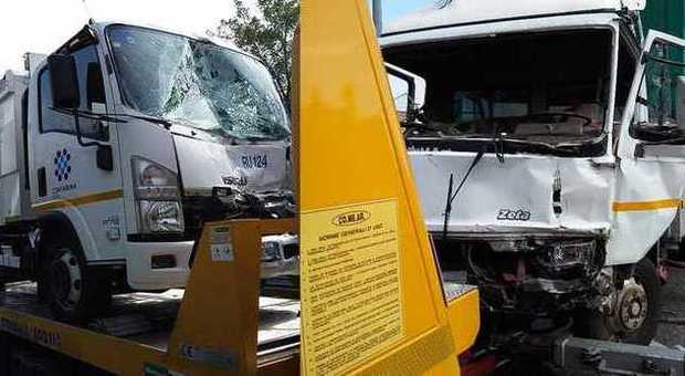 Scontro fra un camion e un mezzo di Contarina: caos sulla Postumia