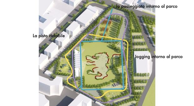 Parco Matusa, ok al progetto definitivo L'opera sarà realizzata per lotti: stanziati per ora 460mila euro