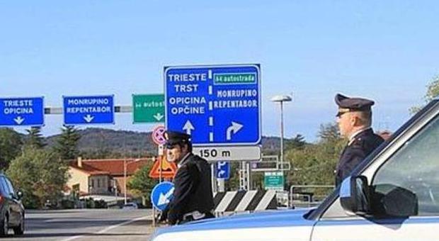 Clandestini cercano di entrare in Italia: bloccati sul Carso