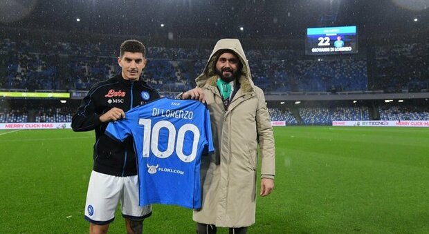 Di Lorenzo, orgoglio 100 presenze: «Spero di festeggiarle stasera»