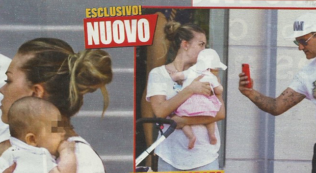 Bobo Vieri, Costanza Caracciolo e la figlia Stella a Miami (Nuovo)