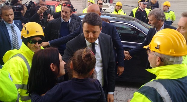 L'impegno forte di Matteo Renzi «Prenderemo tutto ciò che serve»