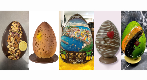 Maître chocolatier napoletani: le Uova di Pasqua più preziose e creative