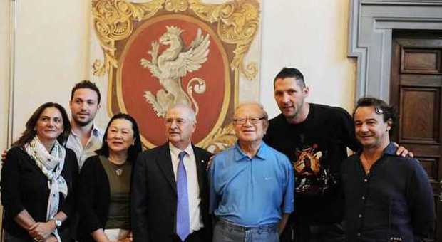 Perugia città dello sport: l'ex campione del mondo Materazzi incontra Liberati
